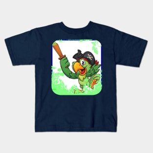 loro, amante de los loros, loro regalo, dueño de loro, loro gracioso, parrot, parrot lover, parrot gift, parrot owner, parrot funny Kids T-Shirt